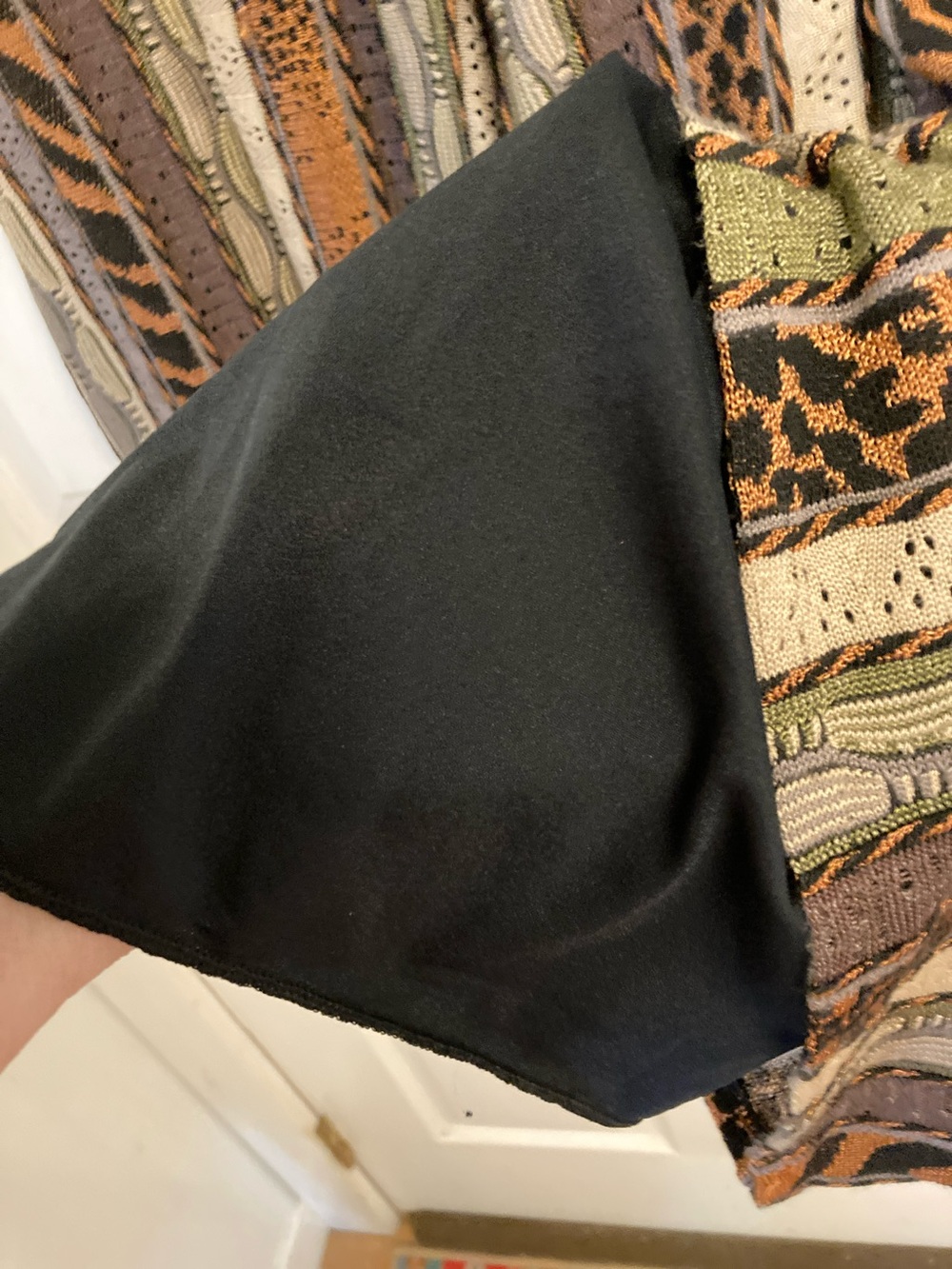 Cecilia Prado Knit Wide-Leg Pants with Lining- Brown - Picture 4 of 7